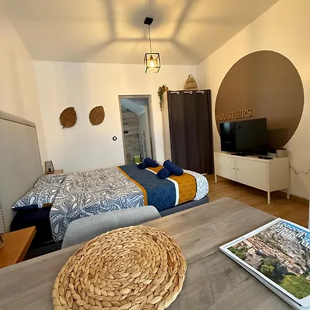 Апартаменты Coeur De - Terrasse Мустье-Сент-Мари